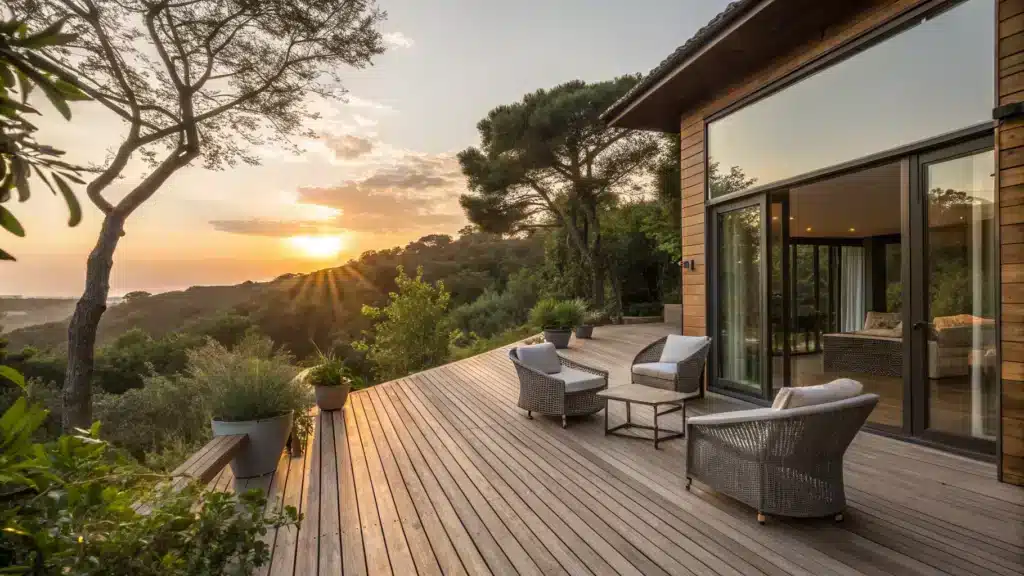 Terrasse en bois